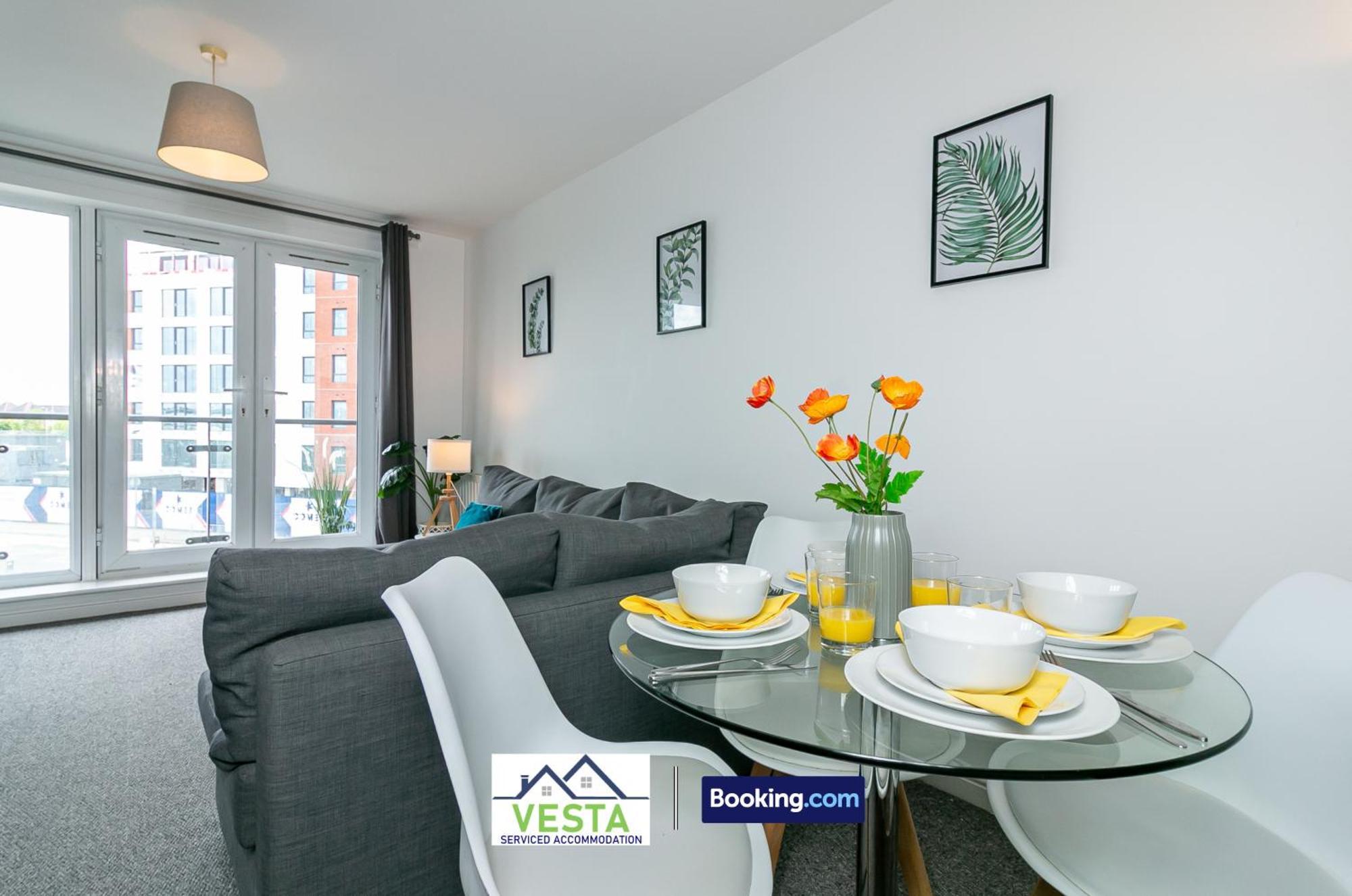 Two Bedrooms Apartment By Vesta Serviced Accommodation & Short Lets Hatfield With Free Wifi Luaran gambar